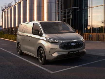 All new E-Transit Custom