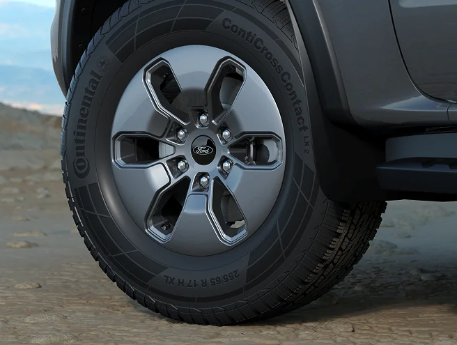 Wider wheels come standard