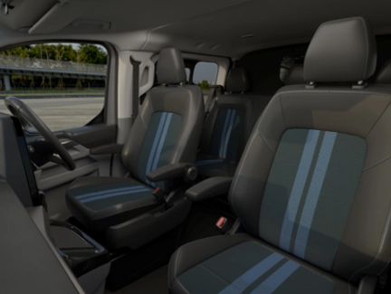 interior in black