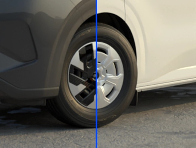 16-inch steel wheels with covers