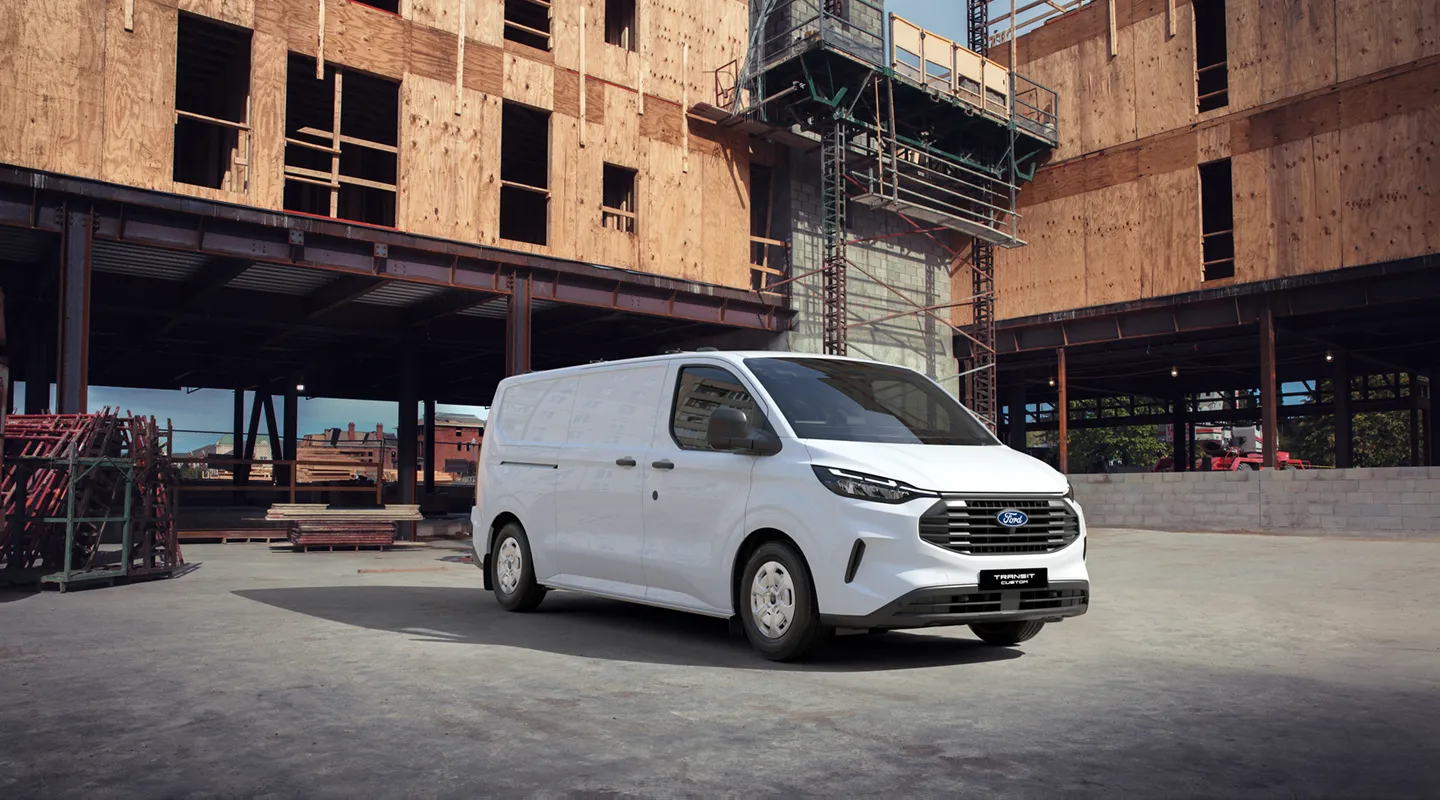 Transit Custom Trend in White