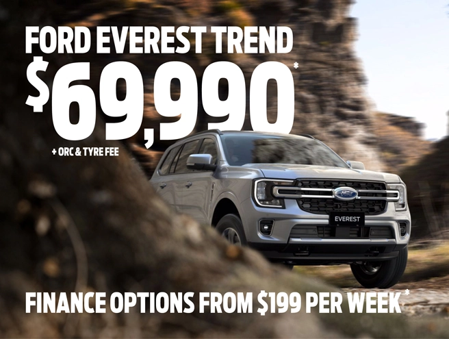 Ford Everest Trend – Special Offers On Now