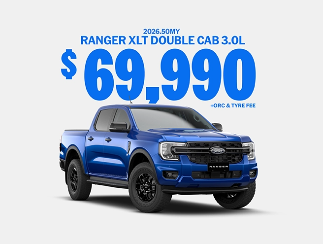 Ranger XLT Double Cab 3.0L Offers