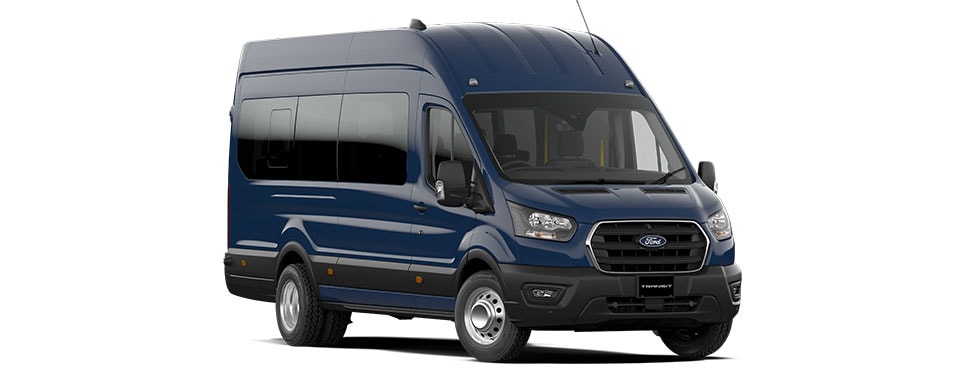 Transit Cargo Bus in Blazer Blue