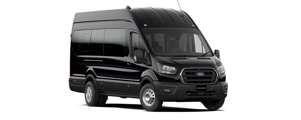 Transit Cargo Bus in shadow black