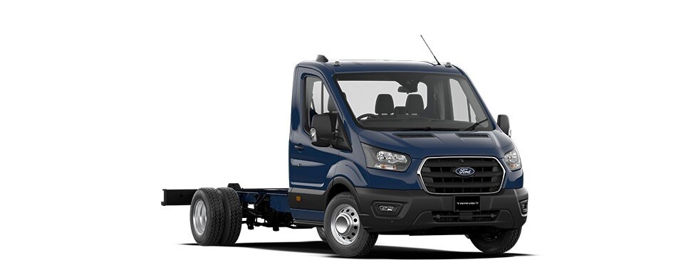 Transit Cargo Cab Chassis in Blazer Blue