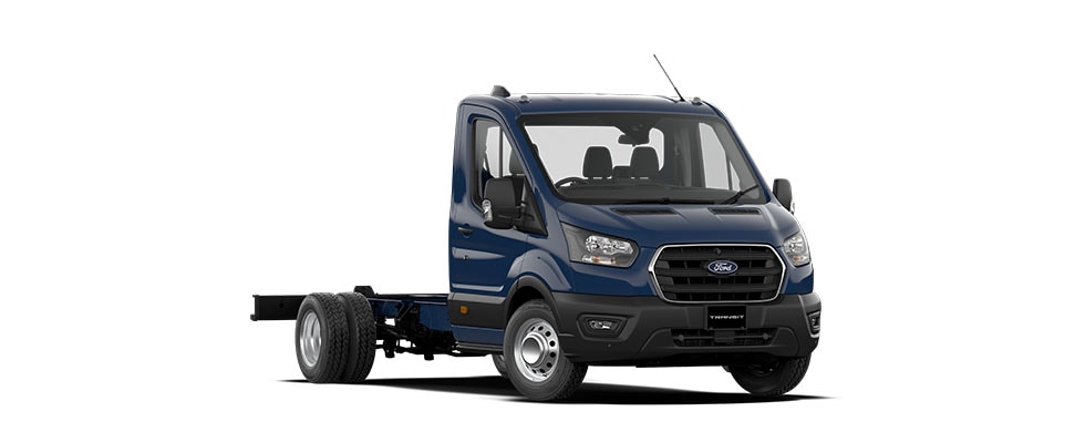 Transit Cargo Cab Chassis in Blazer Blue