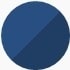 Blue metallic button