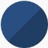 Blue metallic button