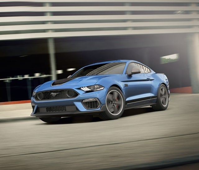 The new 2021 hot sale mustang