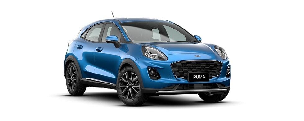 Desert Island Blue Puma SUV