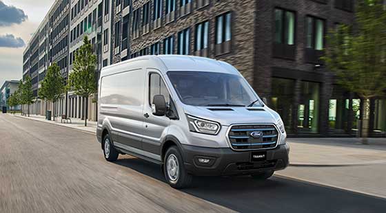 Ford transit best sale electric van