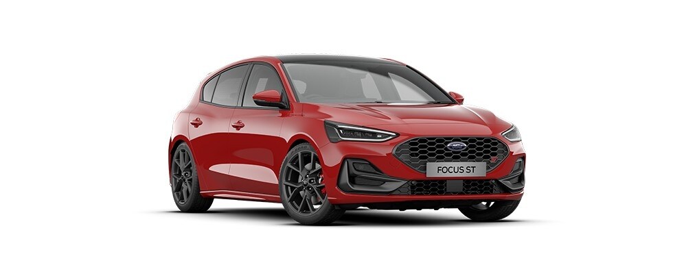 Focus ST in Race Red