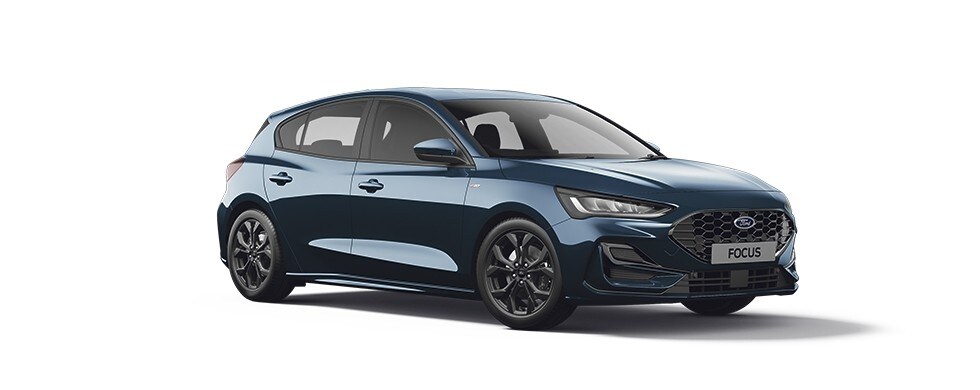 Focus ST-Line X in Blue Metallic