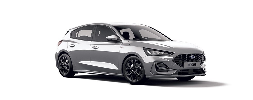 Focus ST-Line X in Moondust Silver