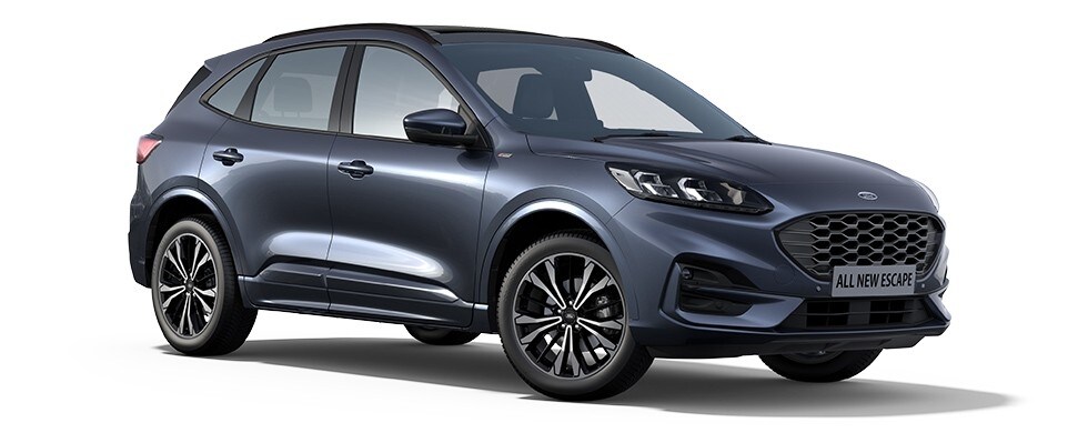 Blue Metallic Ford Escape PHEV