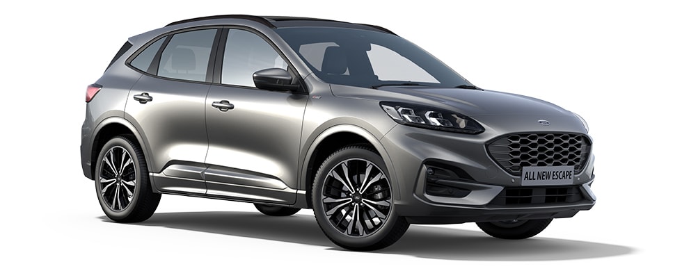 Solar Silver Ford Escape PHEV