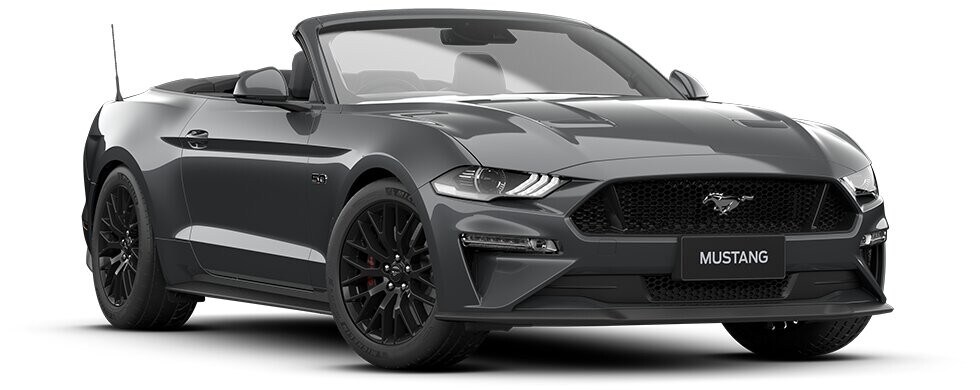 Carbonised Grey Fastback Mustang