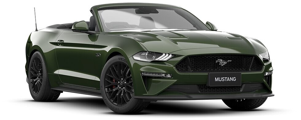 Eruption Green Fastback Mustang