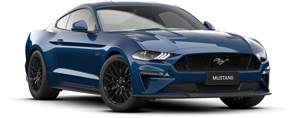 Atlas Blue High Performance Mustang