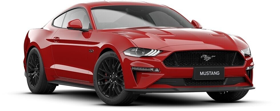 Race Red High Performance Mustang
