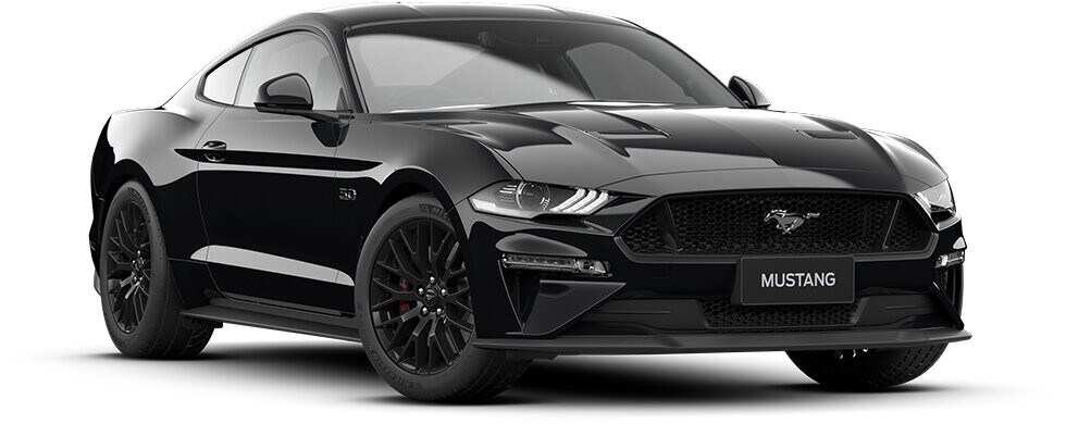 Shadow Black High Performance Mustang