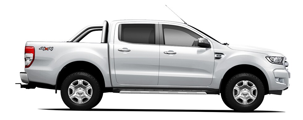 Available in Frozen White (on Double Cabs)