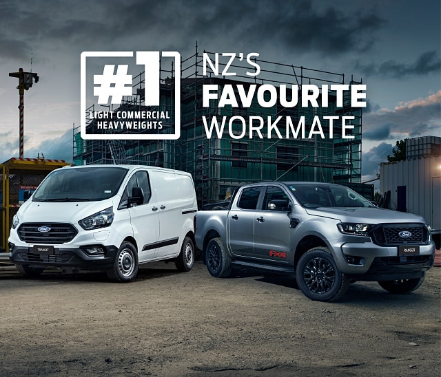 commercial vehicles vans pick up trucks ford new zealand