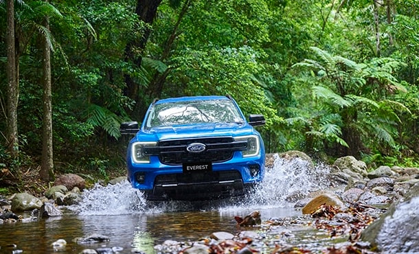 Ford Everest Water Wading