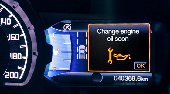 Change discount oil soon