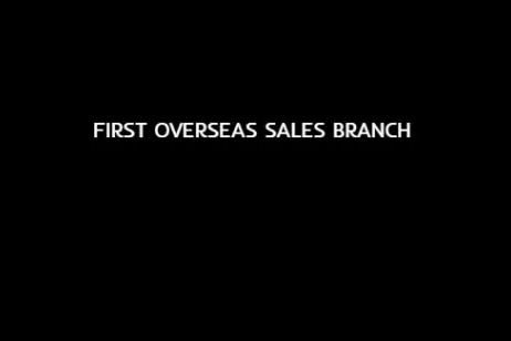 first overseas sales branch on static