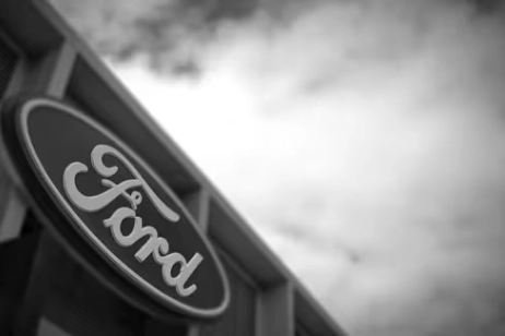 logo on building on static