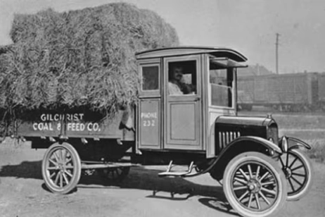 ford trolly on static