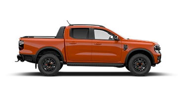 Side view with Ignite Orange color on Homepage header
