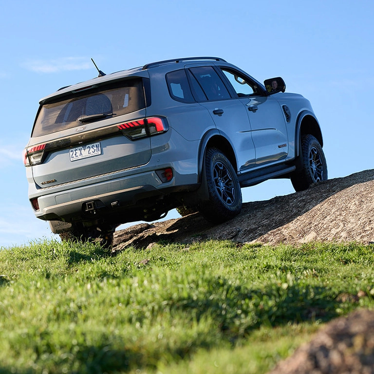 Tremor climbing rocky terrain