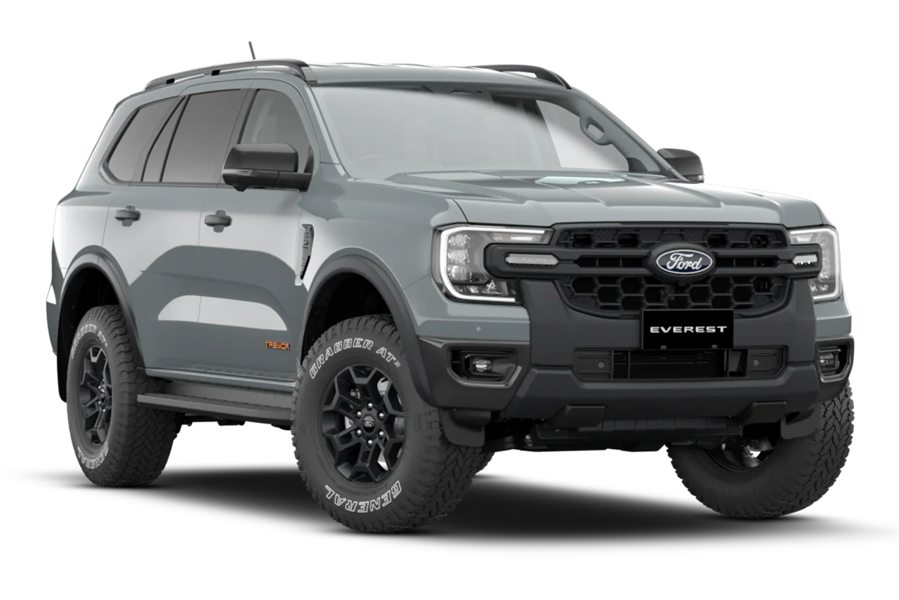 front view tremor in commnad grey on overview