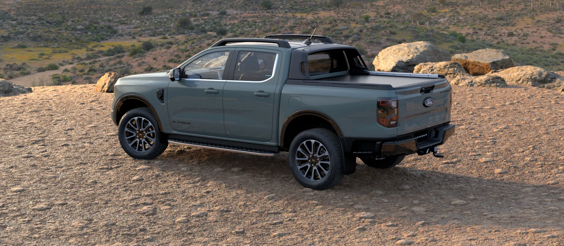 Ford Platinum in Acacia Green