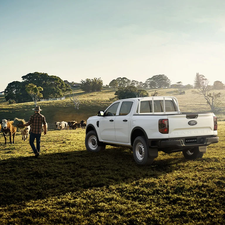 Ford Ranger on Mountain