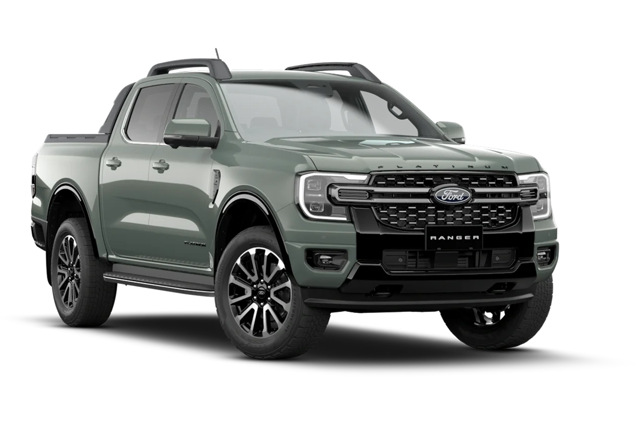 front view of green platinum