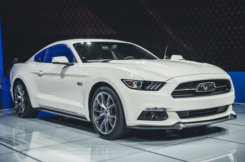 The Ford Mustang celebrates its 50th anniversary.