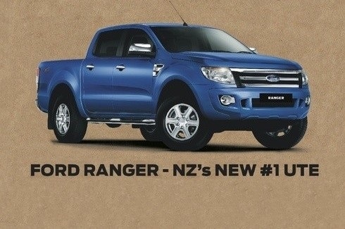 Ranger becomes New Zealand’s Number 1 selling vehicle