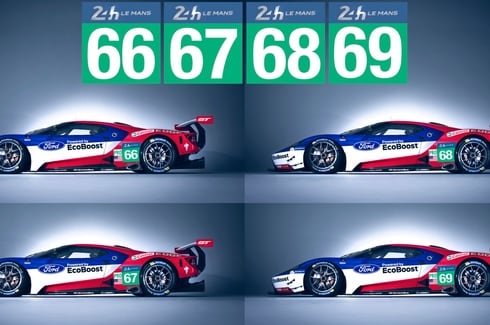 Ford celebrates 50-year anniversary of 24 Hours of Le Mans.