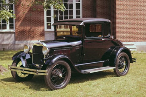 Ford begins selling the 1928 Model A.