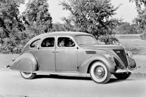 Ford begins selling the Lincoln Zephyr line.