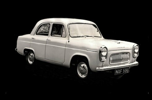 Production of the 100E Anglia and Four Door Prefect begins in New Zealand