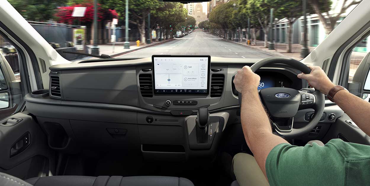 transit van interior